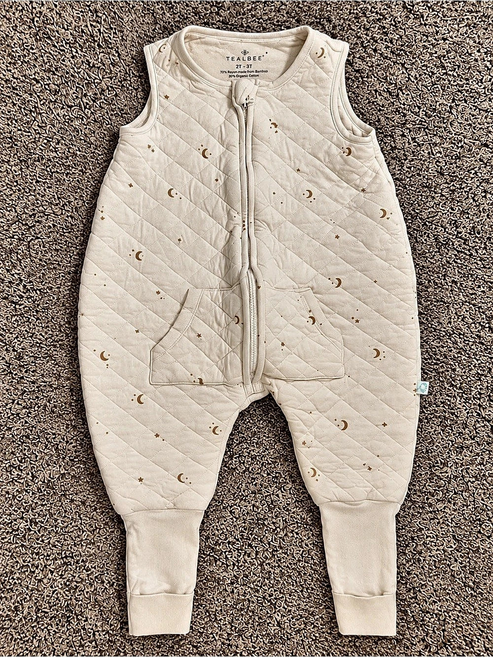 TEALEE Quilted “Dreamsie footie